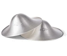 MOMCOZY 999 SIDABRINIAI SPENELIŲ GAUBTELIAI 45 MM 2 VNT., STANDARTINIS DYDIS