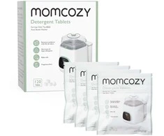 Momcozy KleanPal Pro buteliukų plovyklos tabletės, 120 vnt.