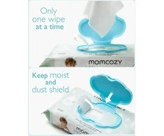 MOMCOZY DRĖGNOS SERVETĖLĖS XL DYDŽIO, 4 PAKUOTĖS PO 60 VNT.