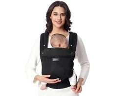 MOMCOZY ERGONOMINĖ KŪDIKIŲ NEŠIOKLĖ SU TINKLELIU, JUODA