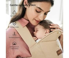 MOMCOZY ERGONOMINĖ KŪDIKIŲ NEŠIOKLĖ WEESNUG, COTTON KHAKI