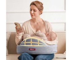 MOMCOZY EXCLUSIVE MEMORY FOAM MAITINIMO PAGALVĖ, Pilkas