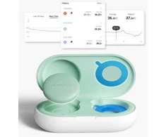 MOMCOZY IŠMANUSIS KŪDIKIŲ TERMOMETRAS – MEDICININIS TIKSLUMAS IR NUOLATINĖ TEMPERATŪROS KONTROLĖ PROGRAMĖLĖJE
