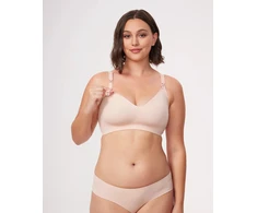MOMCOZY ITIN MINKŠTA LIEMENĖLĖ NĖŠČIOSOMS IR MAITINANČIOMS YN21, SKIN, XL DYDIS