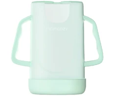 MOMCOZY KŪDIKIŲ MAISTO TYRELĖS PAKUOTĖS LAIKIKLIS, ŽALIAS