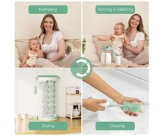 MOMCOZY MODULINIS 18 VNT. BUTELIUKŲ DŽIOVINIMO STOVAS
