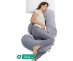 MOMCOZY NĖŠČIOSIOS PAGALVĖ, F FORMOS, VELVET Pilkas