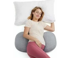 MOMCOZY NĖŠČIOSIOS PAGALVĖ, W FORMOS, Pilkas