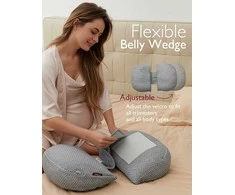 MOMCOZY NĖŠČIOSIOS PAGALVĖ, W FORMOS, Pilkas