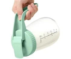 MOMCOZY PIENO SAUGOJIMO TALPA, 950 ML, ŽALIA