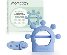 MOMCOZY SILIKONINIS KRAMTUKAS KŪDIKIAMS, MĖLYNAS