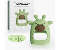 MOMCOZY SILIKONINIS KRAMTUKAS KŪDIKIAMS, ŽALIAS