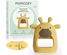 MOMCOZY SILIKONINIS KRAMTUKAS KŪDIKIAMS, GELTONAS