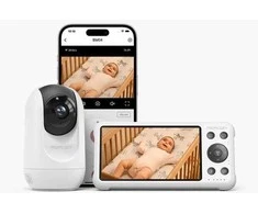 MOMCOZY SMART 5.0 COLIŲ VIDEO AUKLĖ BM04 SU WIFI FUNKCIJA
