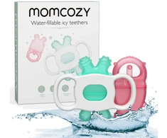 MOMCOZY VANDENIU UŽPILDOMAS ŠALDANTIS KŪDIKIO KRAMTUKAS Rožinis/Žalias