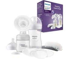 PHILIPS AVENT RANKINIS PIENTRAUKIS SU 2 BUTELIUKAIS SCD430/60