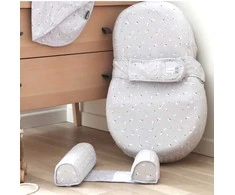 BEABA BY Raudonas CASTLE COCOONABABY GULTUKAS, MOON AND STARS