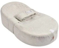 BEABA BY Raudonas CASTLE COCOONABABY GULTUKAS, LINEN NATURAL