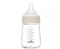 SPECTRA PP BUTELIUKAS, 160 ML, SU S DYDŽIO ŽINDUKU, CREAM VANILLA