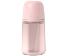 SUAVINEX COLOUR ESSENCE SILIKONINIS BUTELIUKAS 240 ML ROSE