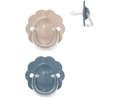 SUAVINEX FIZIOLOGINIS ČIULPTUKAS SX PRO WONDER, 6-18 MĖN., DEEP BEIGE/Mėlynas, 2 VNT.
