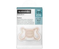 SUAVINEX FIZIOLOGINIS, HIPOALERGINIS ZERO ZERO ČIULPTUKAS SX PRO, -2-2 MĖN., LIGHT