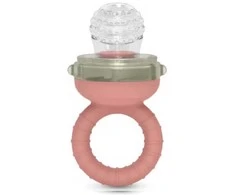 SUAVINEX SILIKONINIS KŪDIKIŲ MAITINTUVAS, NUO 6 MĖN., ROSE