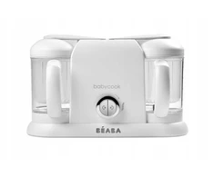 Trintuvas - garintuvas BEABA BABYCOOK PLUS 4IN1, Baltas/Sidabrinis