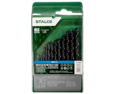 Grąžtas Metalo grąžtų rinkinys STALCO 2-8mm 13vnt.