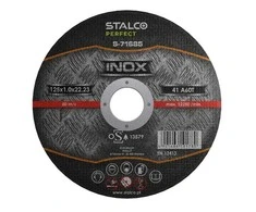 Nerūd.plieno pjov.diskas STALCO PERFECT 125x1,0mm