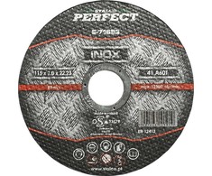 Nerūd.plieno pjov.diskas STALCO PERFECT 125x1,0mm