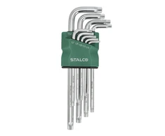Stalco Ilgų TORX raktų rinkinys 9vnt. T10 - T50