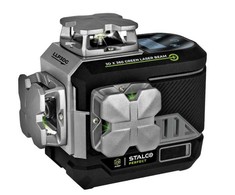 Stalco Perfect Lazerinis matuoklis 3D LLP3DG žalias STALCO