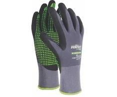 Stalco Perfect Pirštinės NITRILE FLEX PVC DOTS 7 dydis