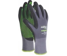 Stalco Perfect Pirštinės NITRILE FLEX PVC DOTS 11 dydis