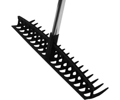 Stalco Perfect Plastikinis grėblys STALCO 18 dantų