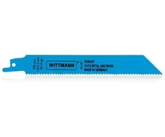 Tiesinis pjūklelis, universalus 150mm 10-14TPI WITTMANN