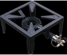 Project 03 Viryklė 4 kojų POWERFIRE piezo
