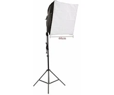 1 stovas su soft box (1 lempa)