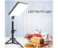 10 colių LED lempa su stovu