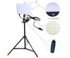 10 colių LED lempa su stovu