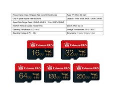 256 GB Micro SD tipo atminties kortelė