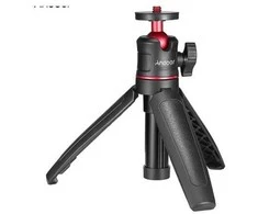 Andoer MT-08 mini stalinis trikojis su 1/4 colio laikikliu