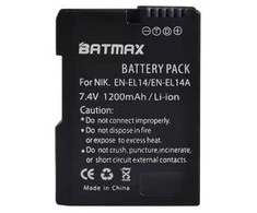 Batmax EN-EL14 akumuliatorius ir kroviklis