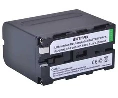 Batmax NP-F970 akumuliatorius ir kroviklis