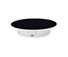 Fotografijos fotostudijos greičio reguliuojamas ekrano stovas sukantis 360 laipsnių 20x20cm