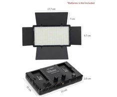 LED Dviejų spalvų 3200-6500K fotografijos apšvietimas