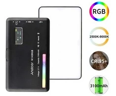 LED lempa Andoer W140 RGB