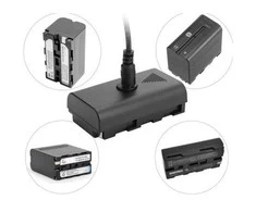 Sony NP-F550/F750/F970 baterijos maitinimas nuo USB
