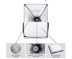 stovai su apšvietimo lempomis (softbox)